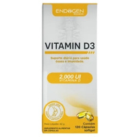 Vitamin D3 120 Cápsulas Endogen Vitamin D3 120 Cápsulas Endogen