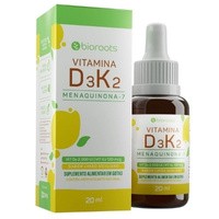 Vitamina D3K2 Limão Siciliano 20ml Bioroots