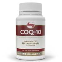 Coenzima Q10 CoQ-10 200mg/Porção 60 Cápsulas Vitafor