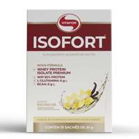 Isofort Baunilha Caixa com 15 Sachês de 30g Vitafor