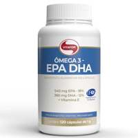 Ômega 3 EPA DHA 1g 120 Cápsulas Vitafor