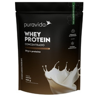 Whey Protein Concentrado Neutro 900g Puravida Whey Protein Concentrado Neutro 900g Puravida