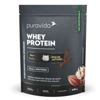 Whey Protein Isolado Chocolate Língua de Gato 450g Puravida Whey Protein Isolado Chocolate Língua de Gato 450g Puravida