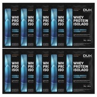 Proteína Isolada Whey Protein Isolado Chocolate Caixa com 10 Sachês de 30g Dux Proteína Isolada Whey Protein Isolado Chocolate Caixa com 10 Sachês de 30g Dux