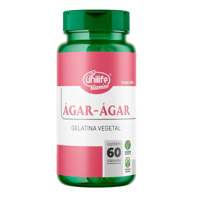 Ágar-Ágar 600mg 60 Cápsulas Unilife