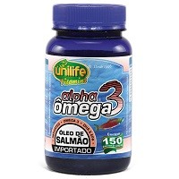 Alpha Ômega 3 Óleo de Salmão 150 Cápsulas Unilife