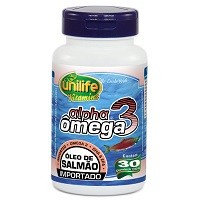 Alpha Ômega 3 Óleo de Salmão 30 Cápsulas Unilife