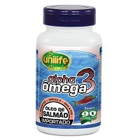 Alpha Ômega 3 Óleo de Salmão 90 Cápsulas Unilife
