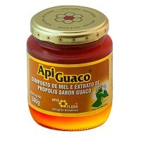 Apiguaco Mel Própolis Sabor Guaco 300g Apis Flora