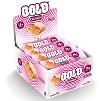 Barra de Proteína Crunch Morango e Chantily Caixa com 12UN de 60g Bold