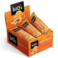 Barra de Castanhas e Frutas Nuts Damasco Caixa com 12 Barras de 25g biO2
