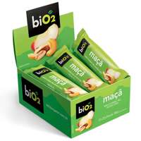 Barra de Castanhas e Frutas Nuts Maçã Caixa com 12 Barras de 25g biO2
