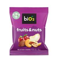 Snack Fruits Mix de Frutas e Sementes Desidratadas 50g biO2