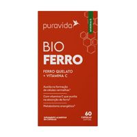 Bio Ferro 60 Cápsulas Puravida
