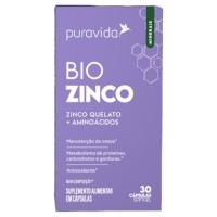 Bio Zinco 30 Cápsulas Puravida