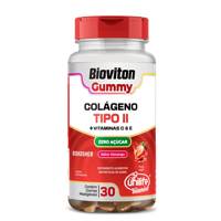 Bioviton Gummy Colágeno Tipo II Morango 30 Gomas Unilife