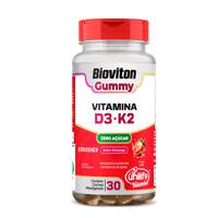 Bioviton Gummy Vitamina D3 + Vitamina K2 Morango 30 Gomas Unilife