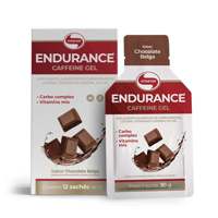 Endurance Caffeine Gel Chocolate Belga Caixa com 12 Sachês 30g Vitafor Endurance Caffeine Gel Chocolate Belga Caixa com 12 Sachês 30g Vitafor