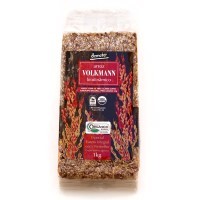 Arroz Cateto Integral com Vermelho Orgânico Biodinâmico 1kg Volkmann