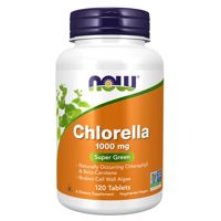 Chlorella 1000mg 120 Tabletes Now Foods