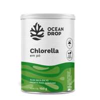 Chlorella em Pó 150g Ocean Drop