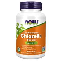 Chlorella 500mg 200 Tabletes Now Foods