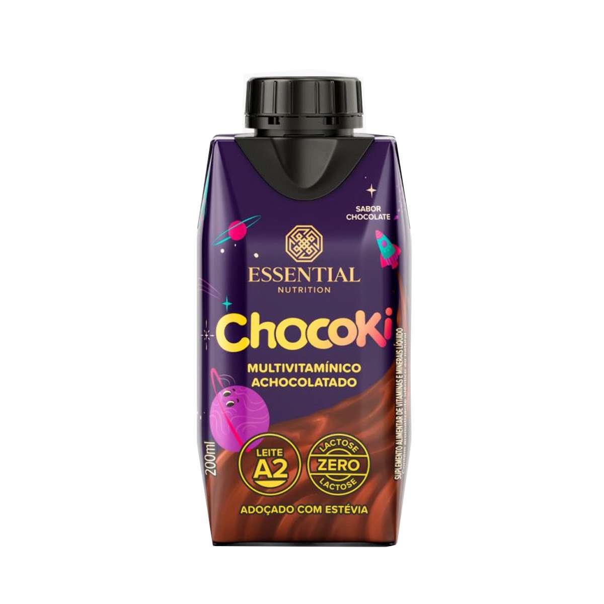 Chocoki Ready Caixa com 12UN 200ml Essential Nutrition :: UniNatural