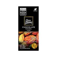 Chocolate Puro Natural 50% Cacau 80g Ouro Moreno