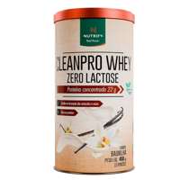 Clean Pro Whey Zero Lactose Baunilha 450g Nutrify