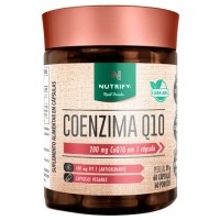 Coenzima Q10 200mg 60 Cápsulas Nutrify