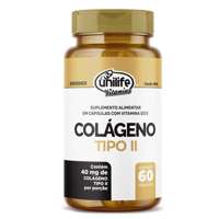 Colágeno Tipo II 60 Cápsulas Unilife Colágeno Tipo II 60 Cápsulas Unilife