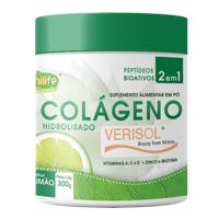 Colágeno Hidrolisado Verisol Limão 300g Unilife Colágeno Hidrolisado Verisol Limão 300g Unilife