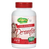 Colágenus Dermfix e Vitaminas 120 Cápsulas Unilife