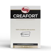 Creafort Creatina Caixa com 30 Sachês de 3g Vitafor Creafort Creatina Caixa com 30 Sachês de 3g Vitafor