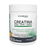 Creatina + HMB + ZMA + Boro Limão Siciliano 300g Endogen Creatina + HMB + ZMA + Boro Limão Siciliano 300g Endogen