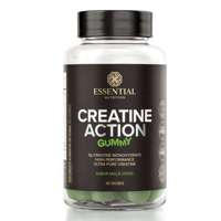 Creatine Action Gummy Maça Verde 60 Gomas Essential Nutrition