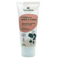 Creme para Mãos e Unhas 100g Livealoe