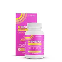 D-Energy Vitamina D 2000UI + Zinco 30g + Taurina 200mg + Cafeína 100mg 30 Cápsulas Divina Pharma