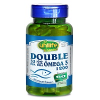 Double Ômega 3 60 Cápsulas Unilife