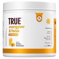 Pré-Treino True Energyzer & Focus Frutas Amarelas 300g True Source