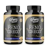 Feno Grego Premium Kit com 2UN de 120 Cápsulas Unilife