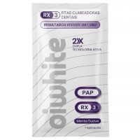 Fitas de Clareadoras Dentais Roxa Menta Suave 1 Aplicação oiwhite Fitas de Clareadoras Dentais Roxa Menta Suave 1 Aplicação oiwhite