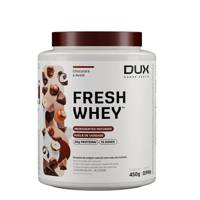 Blend de Proteína Fresh Whey Chocolate Belga e Avelã 450g Dux Blend de Proteína Fresh Whey Chocolate Belga e Avelã 450g Dux
