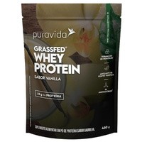 Whey Protein Grassfed Vanilla 450g Puravida Whey Protein Grassfed Vanilla 450g Puravida