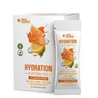 Hydration Electrolytes Tangerine Lemonade Caixa com 20 Sachês de 5g True Source