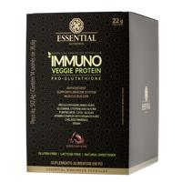Immuno Veggie Protein Cacao Box com 14 Sachês de 36,6g Essential Nutrition Immuno Veggie Protein Cacao Box com 14 Sachês de 36,6g Essential Nutrition
