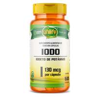 Iodo Iodeto de Potássio 60 Cápsulas Unilife Iodo Iodeto de Potássio 60 Cápsulas Unilife