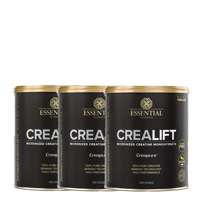 CreaLift Kit com 3 Latas de 300g Essential Nutrition CreaLift Kit com 3 Latas de 300g Essential Nutrition