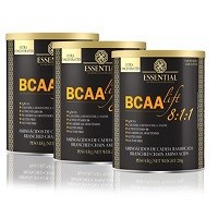 BCAA Lift 8:1:1 Limão Kit com 3 Latas de 210g Essential Nutrition