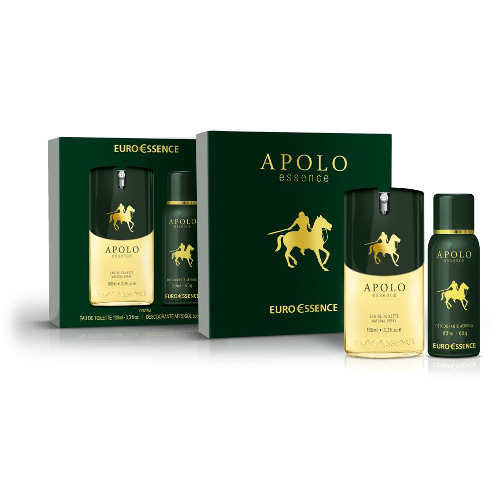 Estojo Apolo Essence com 01 Perfume 100ml + 01 Desodorante 80ml